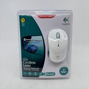 NWT Sealed LOGITECH V470 Cordless Laser Mouse for Notebooks